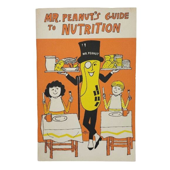 Mr. Peanut's Guide to Nutrition Educational Book 1970 Vintage Planters - Picture 1 of 4
